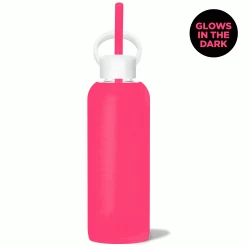 DEBBIE - DEMI BOTTLE SIP KIT 650ML (22OZ) -Bkr Shop bkr bottle sip kit glass silicone water bottle silicone straw straw cap 22oz debbie demi bottle sip kit 650ml 22oz pkdebtb t22pb 0 35651317498027