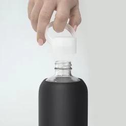 JET LITTLE BOTTLE 500ML (16OZ) -Bkr Shop bkr glass water bottle 16oz jet 500ml 16 oz bkjetpb s16ht 812746020064 33549106577579
