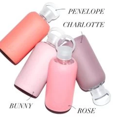 ROSE LITTLE BOTTLE 500mL (16 OZ) -Bkr Shop bkr glass water bottle 16oz rose 500ml 16 oz pkrsetb s16ht 810095830976 33549104677035
