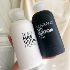 WINTER BRIDE LITTLE BOTTLE 500ML (16OZ) 5 WINTER BRIDE LITTLE BOTTLE 500ML (16OZ) -Bkr Shop bkr glass water bottle 16oz winter bride little bottle 500ml 16 oz wtwbrpt s16ht 812746027315 34638443937963