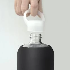 JET BIG BOTTLE 1L (32OZ) -Bkr Shop bkr glass water bottle 32oz jet 1l 32 oz bkjetpb s32ht 812746021917 33549126500523