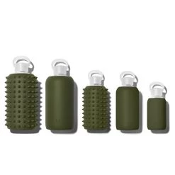 OLIVE SPIKED BIG BOTTLE 1L (32OZ) -Bkr Shop bkr glass water bottle 32oz spiked olive 1l 32 oz grolvpk s32ht 810095830839 33549258490027