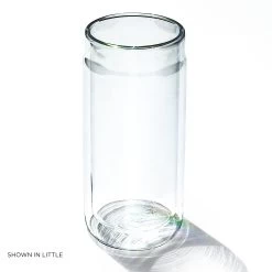 GLASS LITTLE CUP 355ML (12OZ) -Bkr Shop bkr insulated glass tumbler 12oz 355 ml 12 oz cup glass cltmbbb l12wb 810095831553 34380889686187