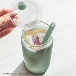 OCEAN LITTLE CUP 355mL (12oz) -Bkr Shop bkr insulated glass tumbler 12oz ocean cup 355ml 12oz grocntb l12ht 810095831461 34381350207659