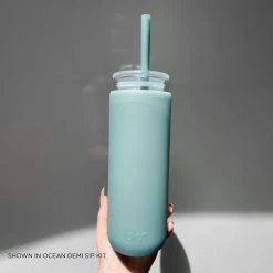 OCEAN LITTLE CUP 355mL (12oz) -Bkr Shop bkr insulated glass tumbler 12oz ocean cup 355ml 12oz grocntb l12ht 810095831461 34381350404267