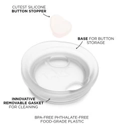 TUTU LITTLE CUP 355mL (12oz) -Bkr Shop bkr insulated glass tumbler 12oz tutu little cup 355ml 12oz pkttubb l12ht 810095831706 34755421077675