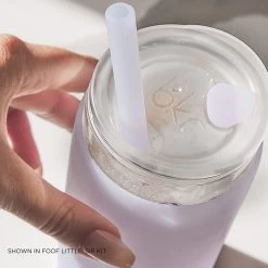 FOOF & THE COTTON CANDY - DEMI CUP SIP KIT 500ML (16oz) -Bkr Shop bkr insulated glass tumbler 16oz foof the cotton candy cup sip kit 500ml 16oz vtfcctb l16pb 34381076791467