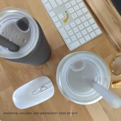 WEDNESDAY DEMI CUP 500mL (16oz) -Bkr Shop bkr insulated glass tumbler 16oz wednesday cup 500ml 16oz bkwdntb l16ht 810095831430 34381278675115