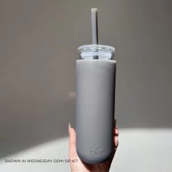 WEDNESDAY LITTLE CUP 355mL (12oz) -Bkr Shop bkr insulated glass tumbler kit wednesday cup 355ml 12oz bkwdntb l12ht 810095831423 34381265764523