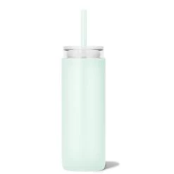HAVEN & THE SOUTHAMPTON - DEMI CUP SIP KIT 500ML (16OZ) -Bkr Shop bkr insulated sip kit double wall glass silicone tumbler silicone straw 16oz haven the southampton demi cup sip kit 500ml 16oz grhshtb l16pb 0 36144454402219