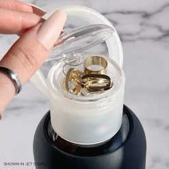 JET - BIG BOTTLE KEEP KIT 1L (32 OZ) -Bkr Shop bkr keep kit compact glass water bottle 32oz jet keep kit 1l 32 oz bkjkkpb g32pb 34010062061739