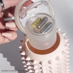 TUTU SPIKED - BIG BOTTLE KEEP KIT 1L (32OZ) -Bkr Shop bkr keep kit compact glass water bottle 32oz spiked tutu keep kit 1l 32 oz pktkkpk g32pb 34009989120171