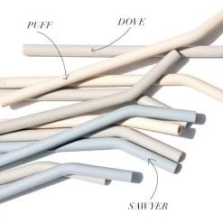 SAWYER STRAWS 250mL (8 OZ) SET OF THREE -Bkr Shop bkr water bottle accessory sawyer straws 250ml 8 oz set of three blswrpb n23rt 810095830921 33549551370411